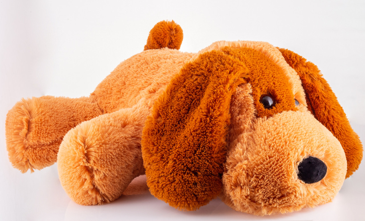 Собачка Кулька 75 см медовий, фото 1