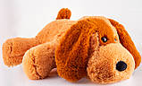 М'яка іграшка Собака Шарик 110 см медовий, фото 2
