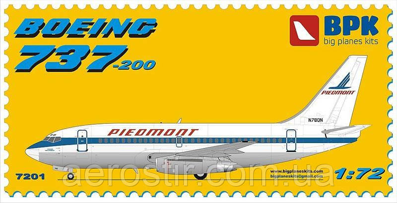 Boeing 737-200 1:72 BPK 7201
