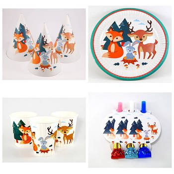 Аксесуари для свята Лісова братва