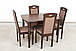 Стіл обідній Поло (темний горіх), фото 6