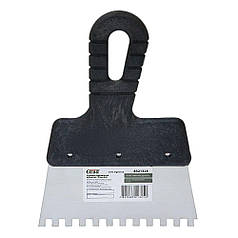 Шпатель зубчастий (нержавіючої) 150мм 6×6 GRAD (8321325)