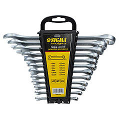 Ключі рожково-накидні 12шт 6-22мм CrV satine SIGMA (6010121)