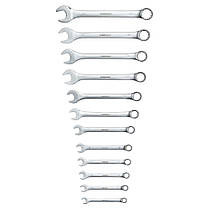 Ключі рожково-накидні 12шт 13-32мм CrV satine (тк чохол) SIGMA (6010211), фото 3