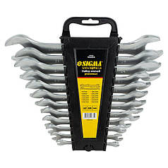 Ключі ріжкові 12шт 6-32мм CrV satine SIGMA (6010331)
