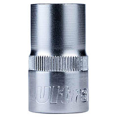 Насадка шестигранна коротка 1/2" 14мм CrV ULTRA (6070142)