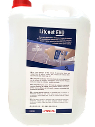 LITONET EVO 5 л - очищувач, видаляє залишки від епоксидних затерли для плитки та каменю