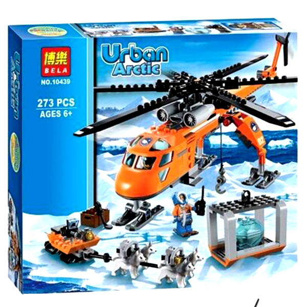 Конструктор Bela Urban Вертоліт Arctic 10439 273 деталі, у коробці, фото 1