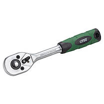 Ключ-тріскачка 1/4" 150мм 45T GRAD (6050345), фото 3