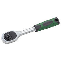 Ключ-тріскачка 1/4" 150мм 45T GRAD (6050345), фото 4
