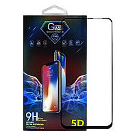 Защитное стекло Premium Glass 5D Full Glue для Huawei P40 Lite Black
