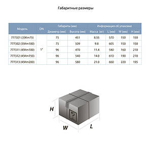 Насос вихровий свердловинний 0.75 кВт H 54(30)м Q 40(20)л/хв Ø75мм AQUATICA (DONGYIN) (777302), фото 2