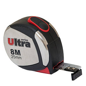 Рулетка магнітна, нейлонове покриття 8м×25мм ULTRA (3822082), фото 1