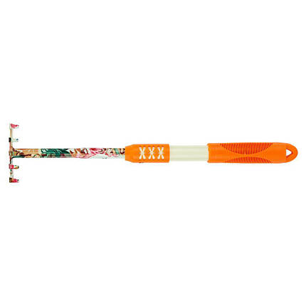 Граблі 5-ти зубые (orange) (TPR) FLORA (5043024), фото 3