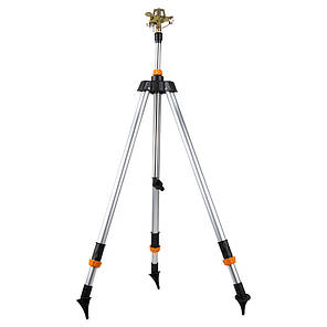 Дощувальник імпульсний під конектор 1/2" + штатив 70-95см FLORA (500312z), фото 1