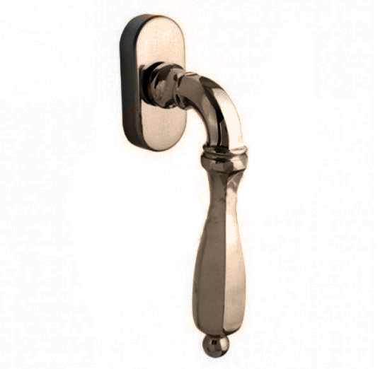 Ручка для пластикових вікон Fadex Camilla 228DK нікель полірований (Італія)