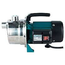 Насос відцентровий самовсмоктуючий 0.6 кВт Hmax 35м Qmax 50л/хв нерж LEO EKJ-602S (775311), фото 2