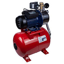 Станція 1.1 кВт Hmax 48м Qmax 60л/мін (самовсмоктуючий насос нерж) 24л Україна WETRON (775054/24), фото 3