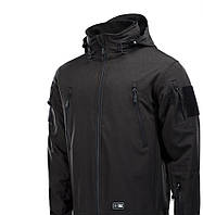 M-Tac куртка Soft Shell с подстежкой черная Black