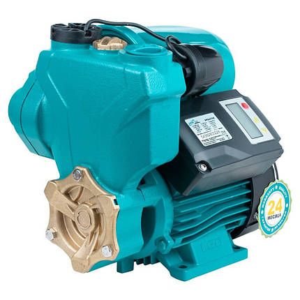 Станція 0.37 кВт Hmax 40м Qmax 39л/хв (вихровий насос) 1л + рег тиску LEO 3.0 (776150), фото 1