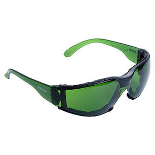 Окуляри захисні c обтюратором Zoom anti-scratch, anti-fog (зелені) SIGMA (9410881), фото 3
