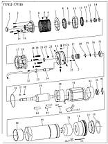 Насос вихровий свердловинний 1.1 кВт H 100(38)м Q 45(30)л/хв Ø96мм DONGYIN 4SKm150 (777312), фото 5