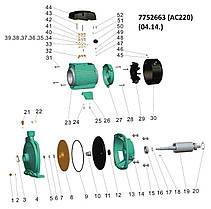 Насос відцентровий 380В 2.2 кВт Hmax 55м Qmax 150л/мін LEO 3.0 AC220 (7752663), фото 4
