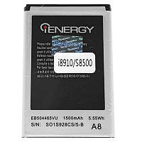 Акумулятор iEnergy для Samsung S8500/i8910 (EB504465VU)