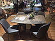 Стіл обідній розкладний Мілан-1 TES Mobili, стільниця з керамічним покриттям brown glatt, фото 3