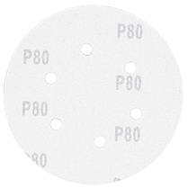 Шліфувальний круг 6 отворів Ø150мм P80 (10шт) SIGMA (9122251), фото 3