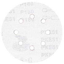 Шліфувальний круг 8 отворів Ø125мм P180 (10шт) SIGMA (9122691), фото 3