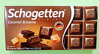 Шоколад Schogetten карамель-брауни молочный 100 г