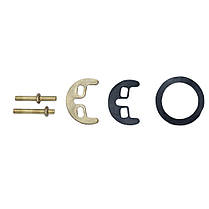 Змішувач MJ Ø40 для кухні гусак прямий 250мм на шпильці AQUATICA (MJ-2B229C), фото 4