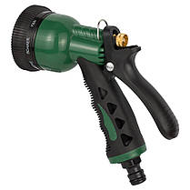 Пістолет розпилювач 8-ми режимний металевий (ABS+TPR) GRAD (5012415), фото 3