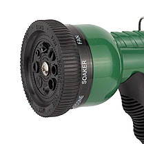 Пістолет розпилювач 8-ми режимний металевий (ABS+TPR) GRAD (5012415), фото 4