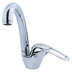 Змішувач латунь SF Ø40 для кухні гусак вухо на гайці TAU SF-4B139C (9810110)