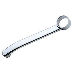 Вилив (гусак) 250мм для кухні прямий (SS) AQUATICA (XH-3240)