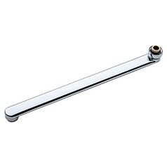 Вилив (гусак) 350мм для ванни прямий (SS) AQUATICA (XH-3340)