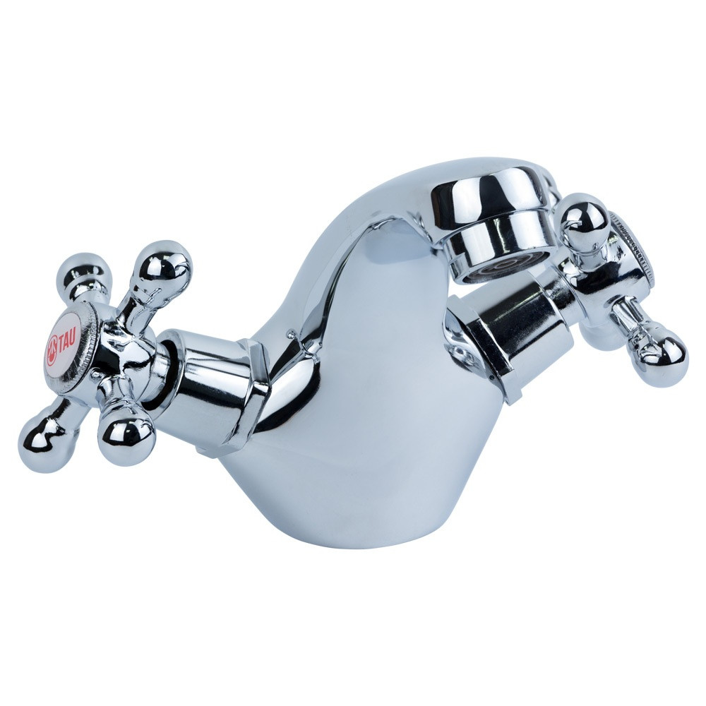 Змішувач  латунь VD 1/2" для раковини литий на шпильці TAU VD-2A161C (9870000)