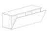 Секція Бокс / Box 42 368х1050х400мм TV 105 Миро-Марк, фото 9