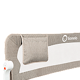 Захисний бортик для кровати Lionelo EVA BEIGE melange, фото 6