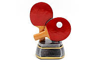 Награда спортивная пинг понг 2478-C8 (статуэтка наградная ракетка для пинг понга): 14х10х7см