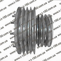 Шків колінвала ДОН-1500 СМД-31, 8 ручейный, у зборі, 31-04С20