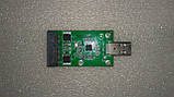 USB 3.0 USB 2.0 перехідник адаптер для mSATA SSD, фото 2