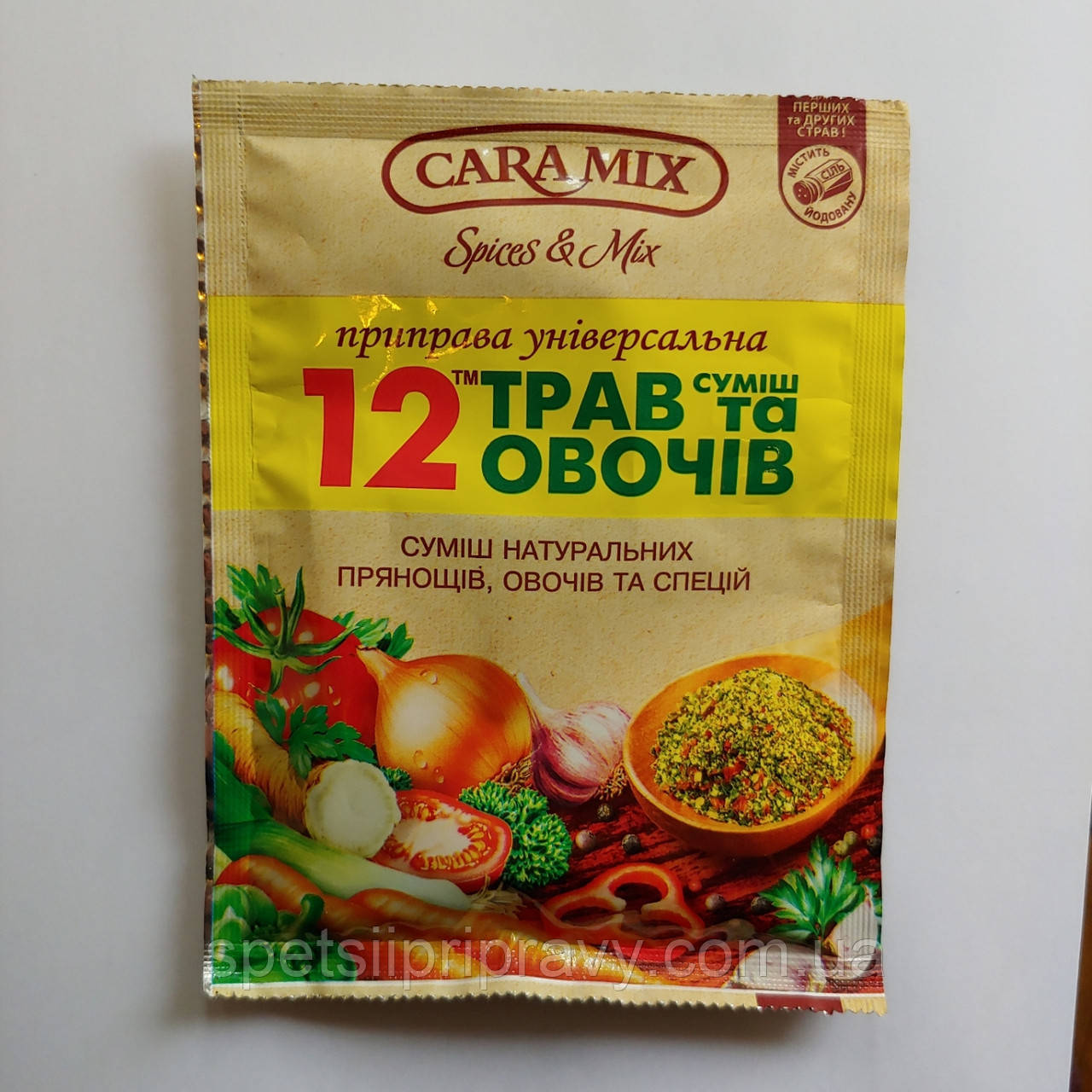 12 трав і овочів caramix