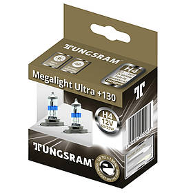 Лампа Н4 12V 60/55 (43) Tungsram Megalight Ultra +130%