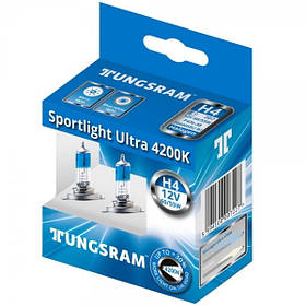 Лампа Н4 12V 60/55 (43) Tungsram Sportlight Ultra 4200K