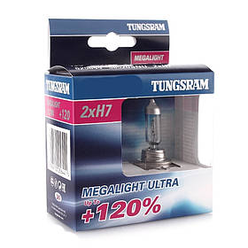 Лампа Н7 12V 55 W Tungsram Megalight Ultra +120%