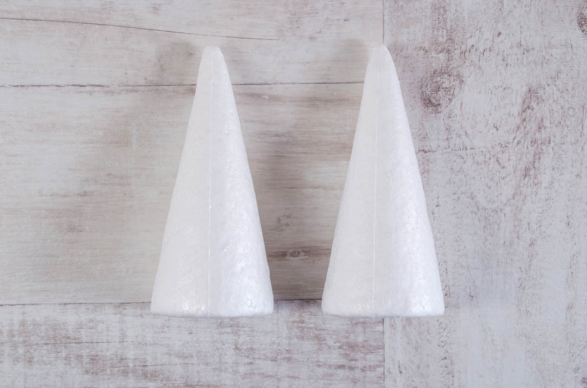 Набір пінопластових фігурок SANTI "Конус", 2шт/уп., 150mm