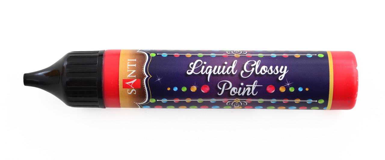 ЗD-гель "Liquid glossy Point" червоний